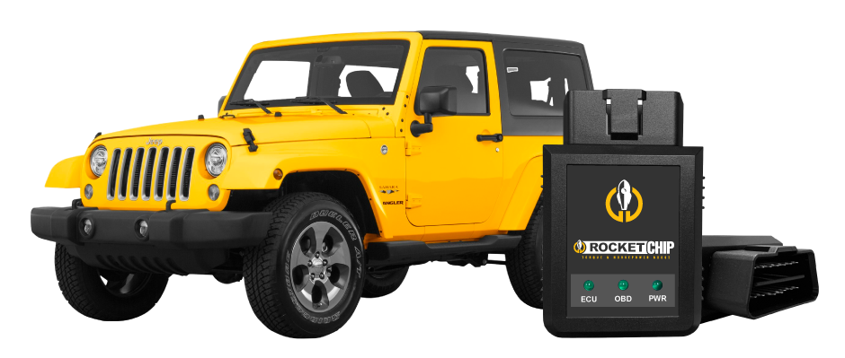 Car Tuning & ECU Tuning - Rocket Chip - Yellow Jeep